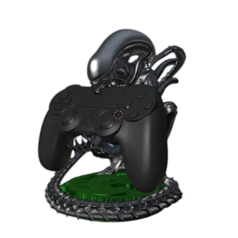 Alien da Série de Filme Alien Figura Ação Suporte Controle de Vídeo Game
