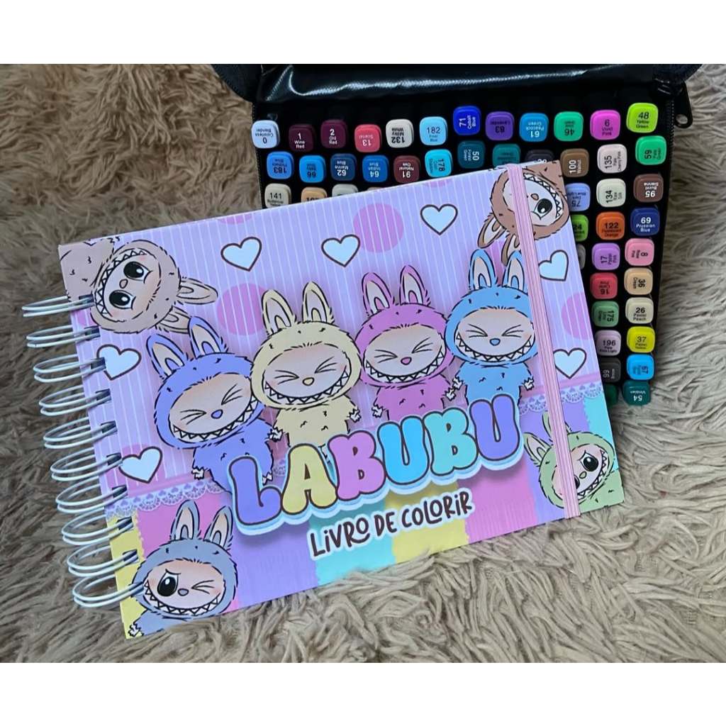 Livro de Colorir Famoso - Big Livro de Colorir A5 - Color Book