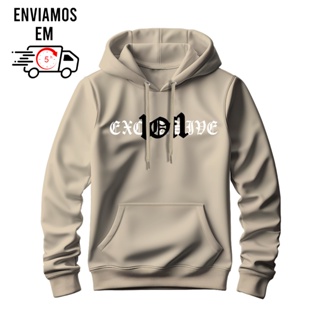 Moletom Canguru Unissex Alta Qualidade Streetwear  1of1 Exclusivi Flanelado Premium Promoção Envio IMEDIATO-74 em Oferta na Shopee