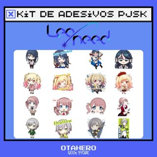 Kit Adesivo Project Sekai LEO/NEED! - kit com 16 unidade em Oferta na Shopee