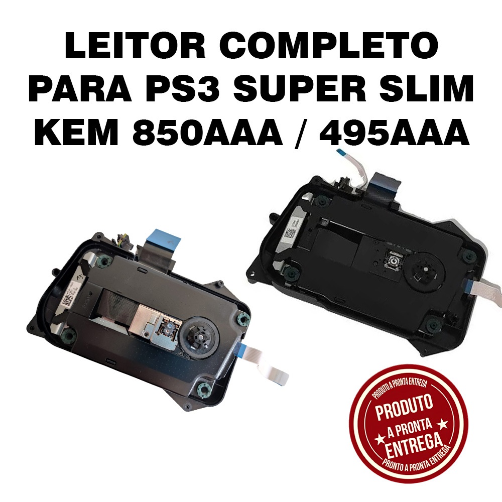 Drive Unidade ótica Original Completo Ps3 Super Slim KEM-850AA / KEM-495AAA