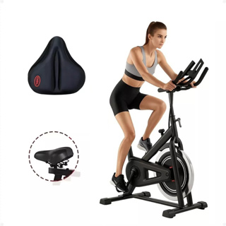 Capa de Selim Larga Gel Anatômica para Bicicleta Spinning - Confortável e Ideal para Longas Pedaladas Conforto Extra Mtb em Oferta na Shopee