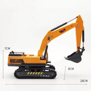 Miniatura Trator Escavadeira Guindaste Com Regulagens E Gancho Ajustável Veículos De Construção Coleção em Oferta na Shopee