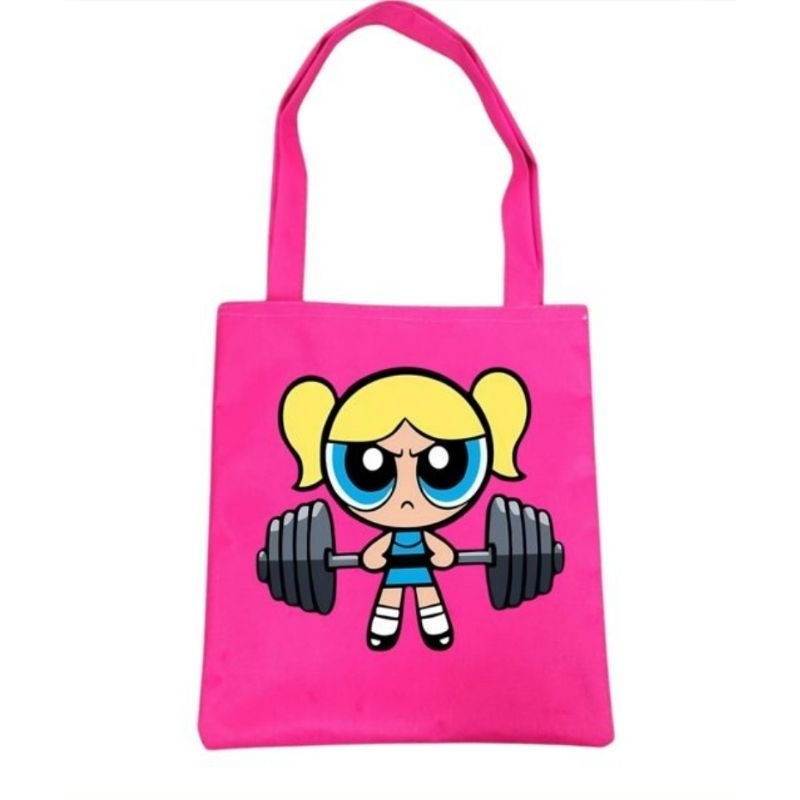 Bolsa ecobag  Rosa lindinha florzinha  e docinho em Oferta na Shopee