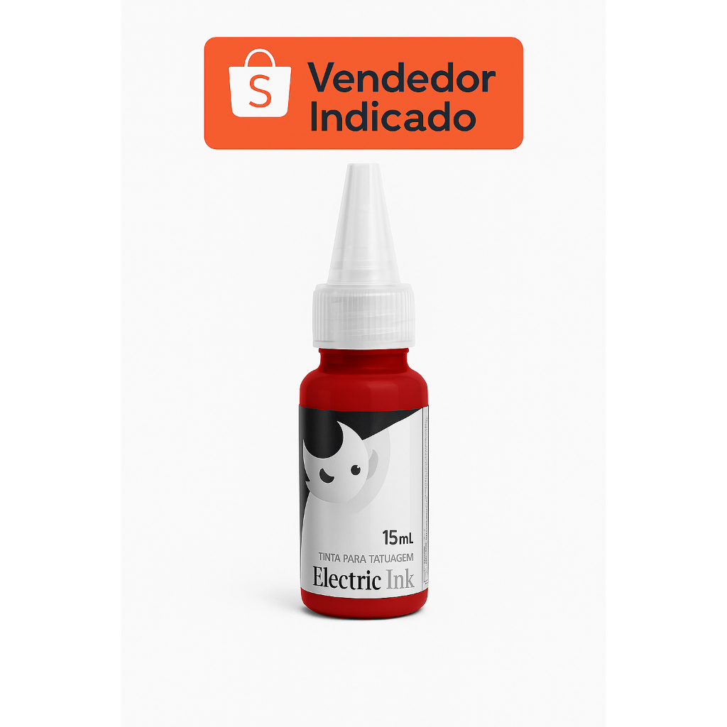 Tinta para Tatuagem Electric Ink 15ml | Tattoo Profissional Original | Cores Variadas Envio Imediato Com / Nota Fiscal