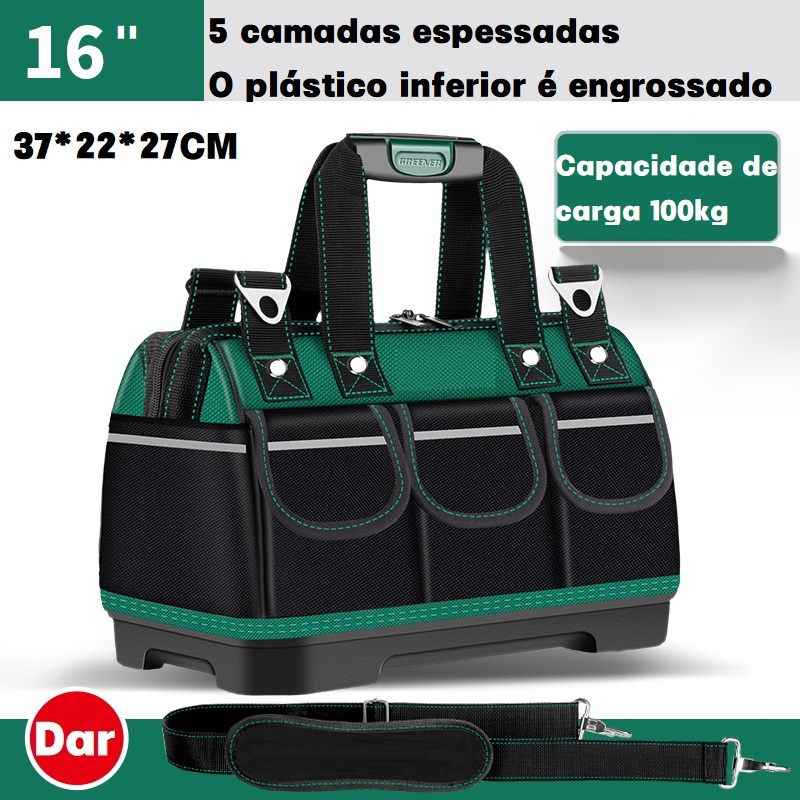 Bolsa De Reparo De Grande Capacidade Bolsa De Ferramentas Multiuso Resistente Ao Desgaste E À Prova D'Água - M em Oferta na Shopee