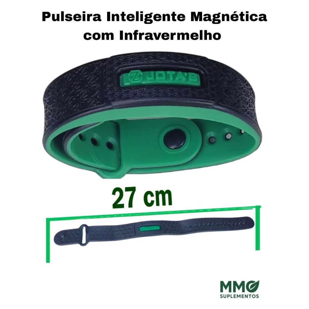Pulseira Magnética com infravermelho - Pulseira inteligente - Alta Tecnologia