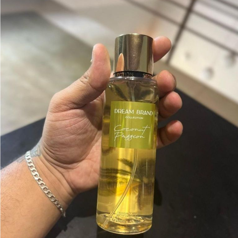 Body Splash Coconut Passion Dream Collection 250ml | Perfume Suave e Envolvente