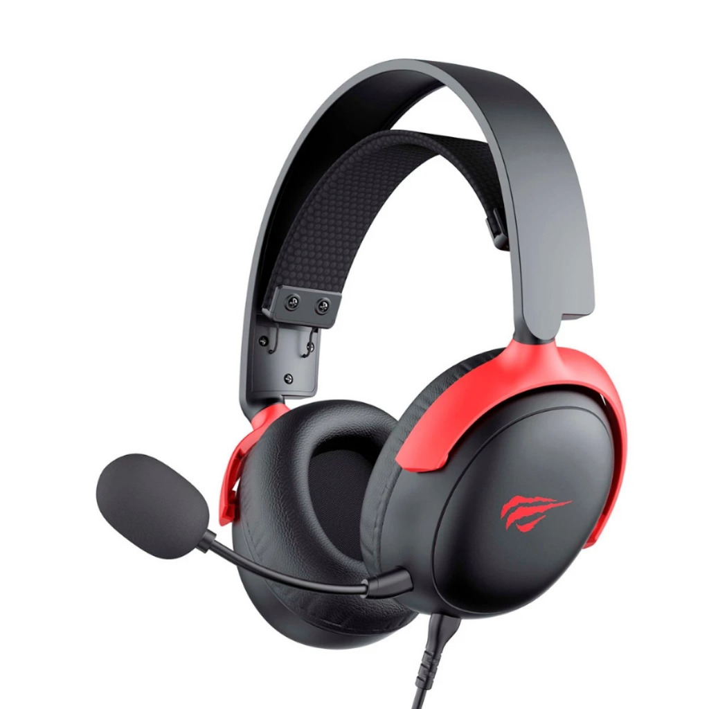 Headset Gamer Havit Gamenote H2015F, 3.5mm, Drivers 53mm, Preto/Vermelho em Oferta na Shopee