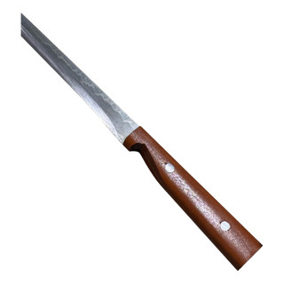 Faca Fileteira Filé Sashimi Afiada Artesanal Cabo Madeira