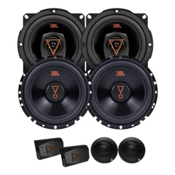 Kit 4 Alto falantes 6 e 5 Pol. JBL Par 2 vias 62VMS80 + Par Triaxial 5TRMS80 Multiystem 320w Rms