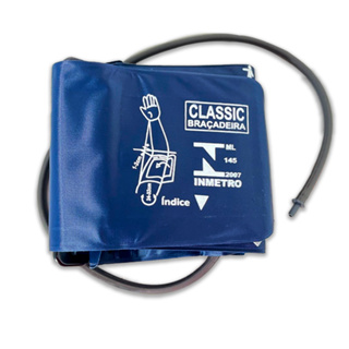 Braçadeira Medidor De Pressão Digital Braço Fivela Nylon Adulto G 38-50cm em Oferta na Shopee