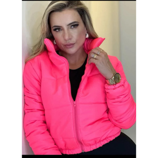 jaquetas puffer bobojaco gringa estilosa em Oferta na Shopee