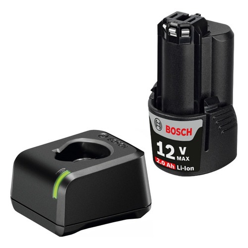 Kit Bosch Carregador Bivolt Gal 12v-20 + Bateria 2Ah em Oferta na Shopee