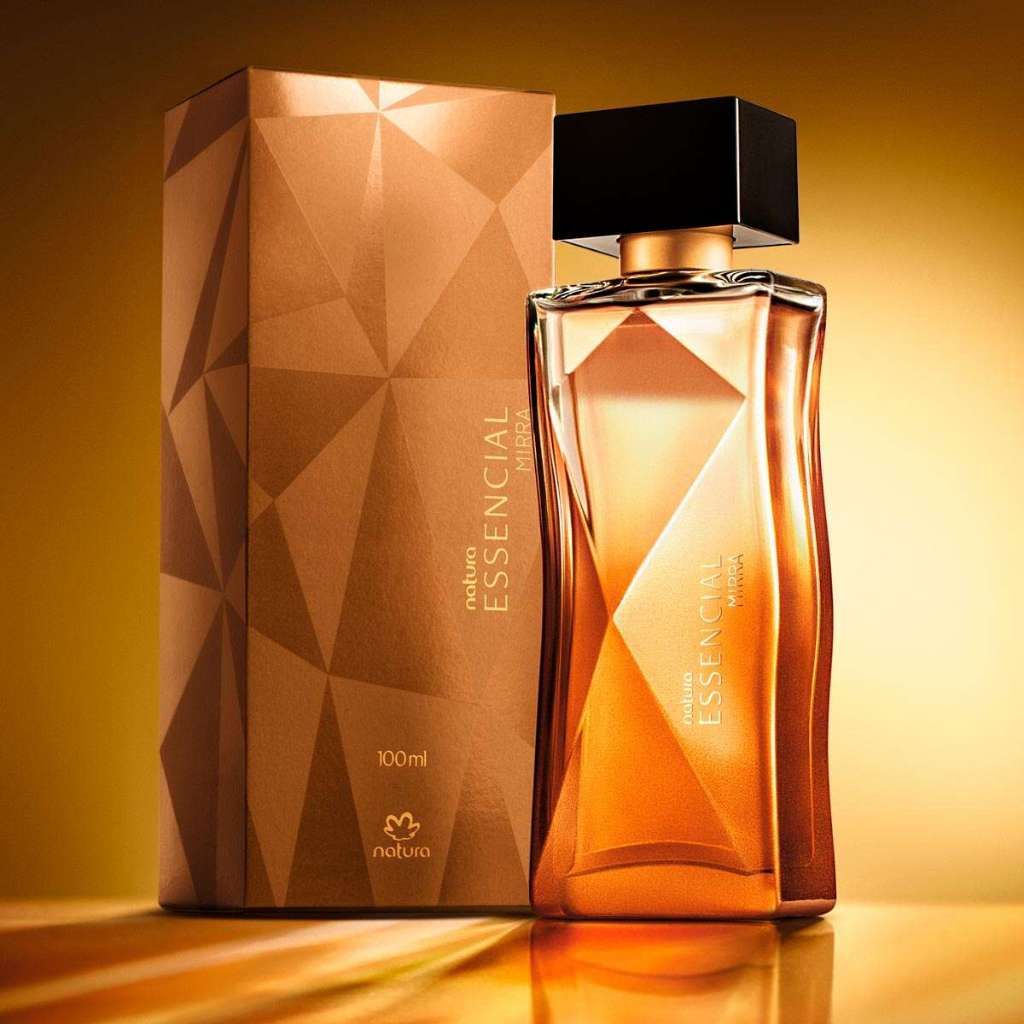 Deo Parfum Essencial Mirra Feminino 100ml - Perfume mais vendido Um magnífico encontro de mirras que traz um amadeirad0