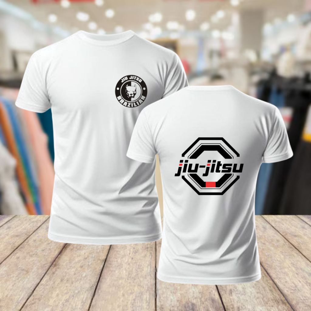 Camisa Camiseta Blusa Streetwear Masculina Feminina Algodao Luta Jiu Jitsu Academia Treino Crossfit