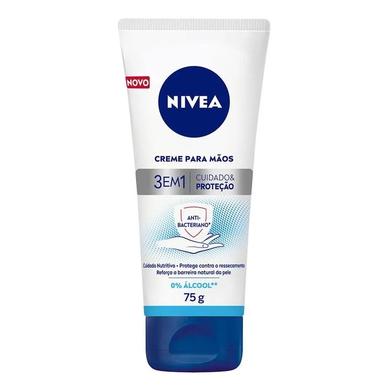 Creme Para Mãos 3 em 1 Nivea em Oferta na Shopee