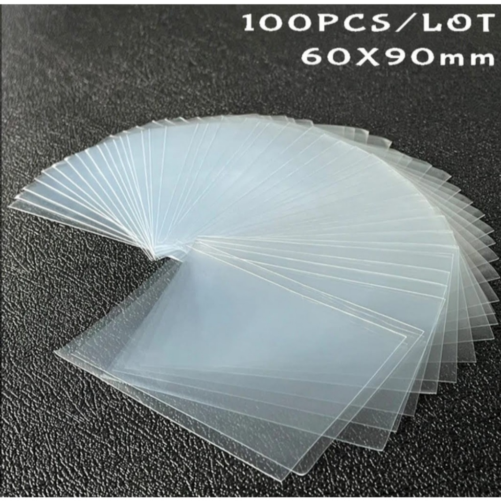 Sleeves Yugioh 100 Protetores Transparente 60 X 90 YGH yu-gi-oh em Oferta na Shopee