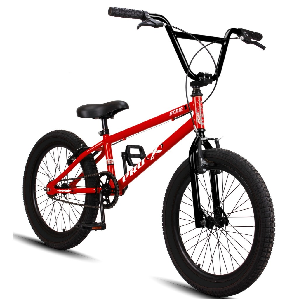 Bicicleta Aro 20 Bmx Pro-x Série 1 Freestyle Freio V-brake Cross Infantil em Oferta na Shopee