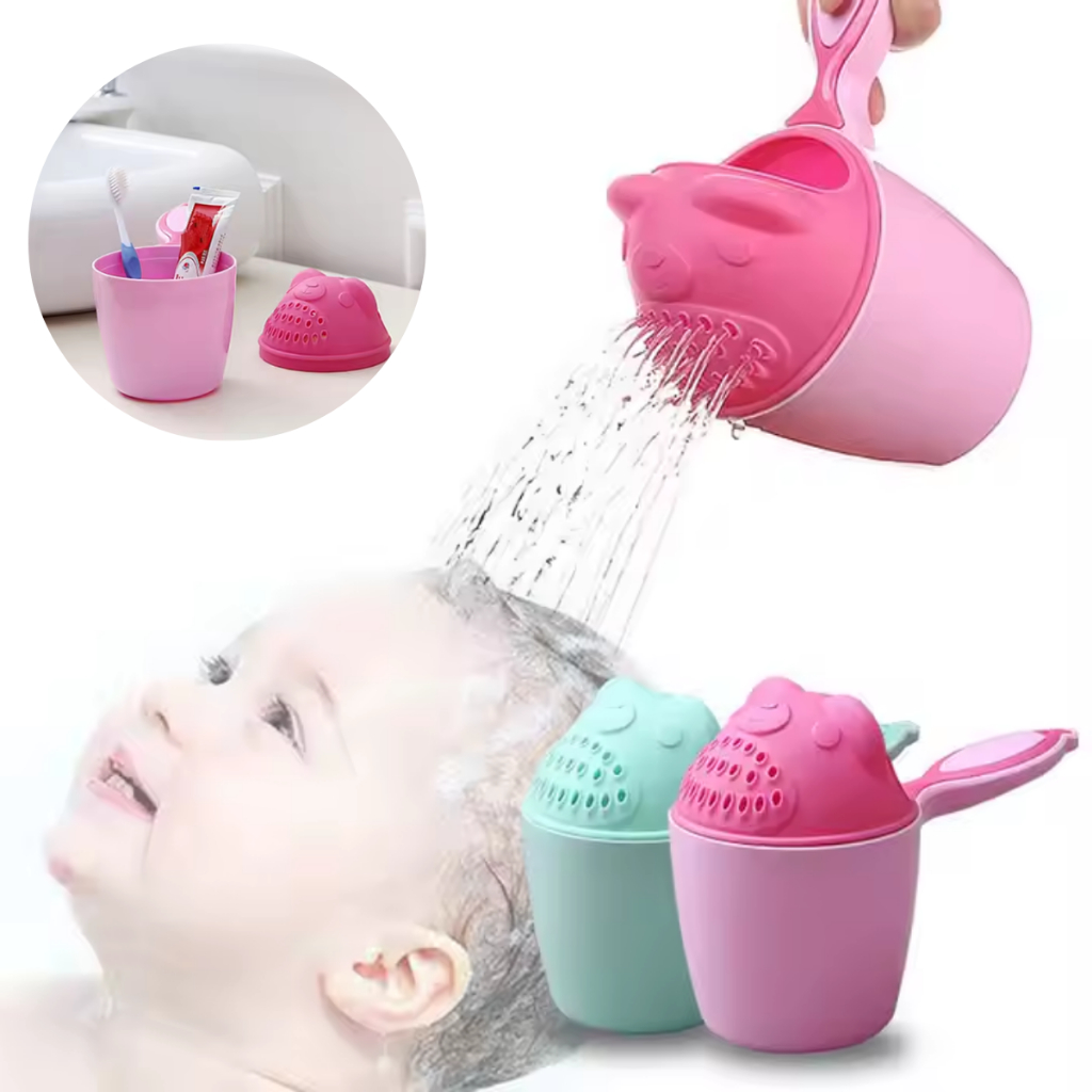 Regador Chuveirinho Infantil Para Banho de Bebê e Criança Evita Água nos Olhos, Conforto e Diversão