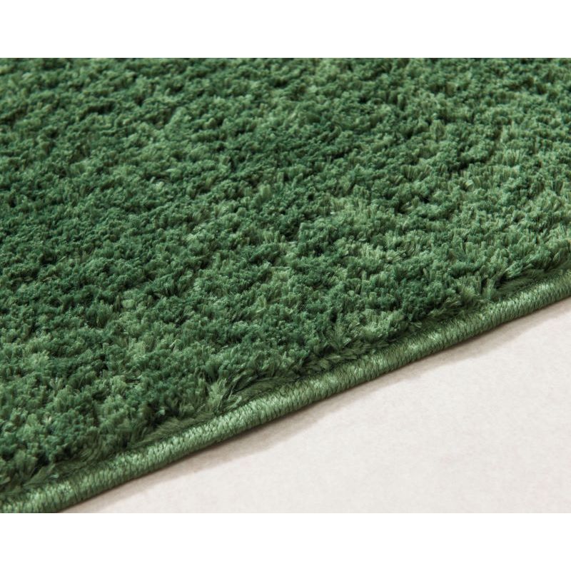 Detalhes do Tapete Quadrado 1,00 X 1,00 Classic  Toque Suave Pelo Curto 100% Antiderrapante Oasis
