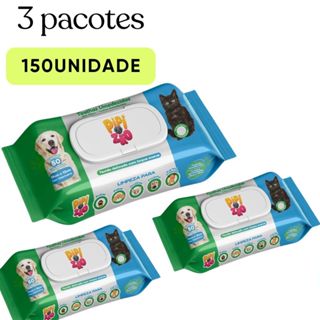 Pet cachorro lenço Umedecido Pet Pipizão Premium toalha de limpeza sem Fragrância para animais gatos em Oferta na Shopee