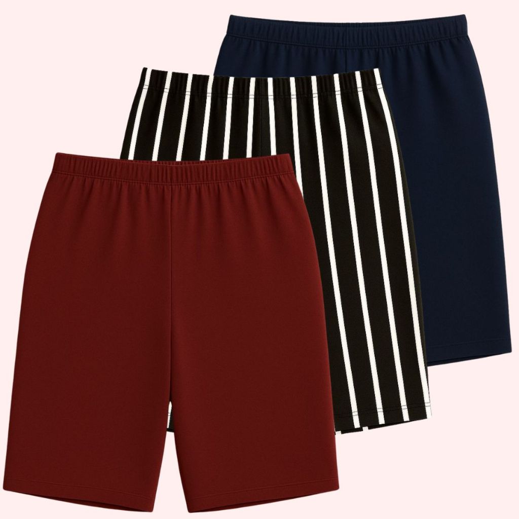 Bermuda Feminina Plus Size Curve Cintura Alta  Gorgurão  Com Elastano Elastico Na Cintura Confortável Tamanho G GG EXG