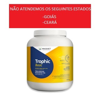 TROPHIC BASIC 800G - PRODIET em Oferta na Shopee