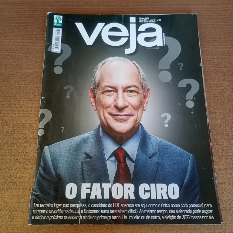 Revista Veja Edição 2801 Ano 55 Nº 31 - O Fator Ciro (capa)