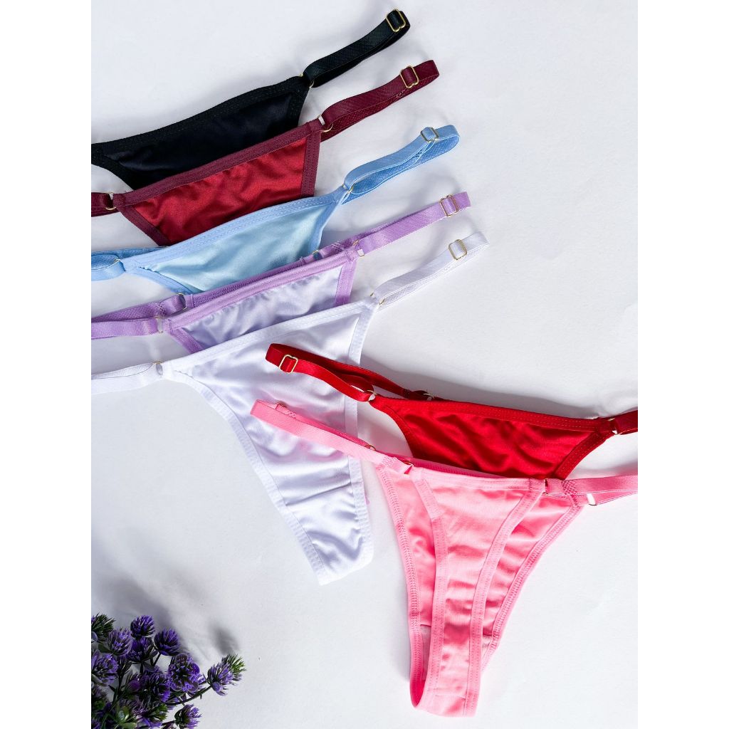 Kit com 5 Calcinhas de Regulagem Fio DENTAL para Revenda Tanga na PROMOÇÃO em Oferta na Shopee