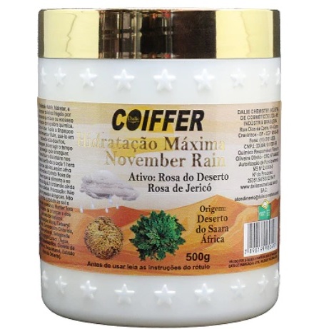 MASCARA NOVEMBER RAIN COIFFER 500 GRAMAS
