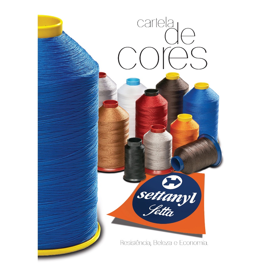 Linha Settanyl Nylon 60 (23 gramas) TEX 55 (para costuras pesadas)