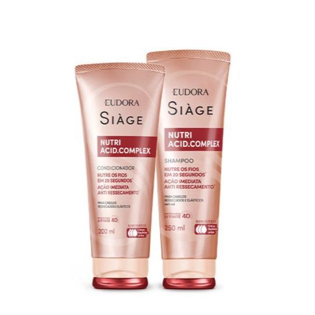Kit Siage Nutri Acid.Complex: Shampoo+Condicionador (Lançamento)