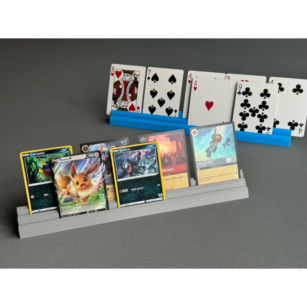 Kit de Suporte de Cartas Card Holder Universal com 2 Níveis e 20cm