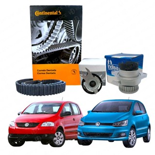 Kit Correia Dentada E Tensor + Bomba D'água Fox 1.0 1.6 8v em Oferta na Shopee