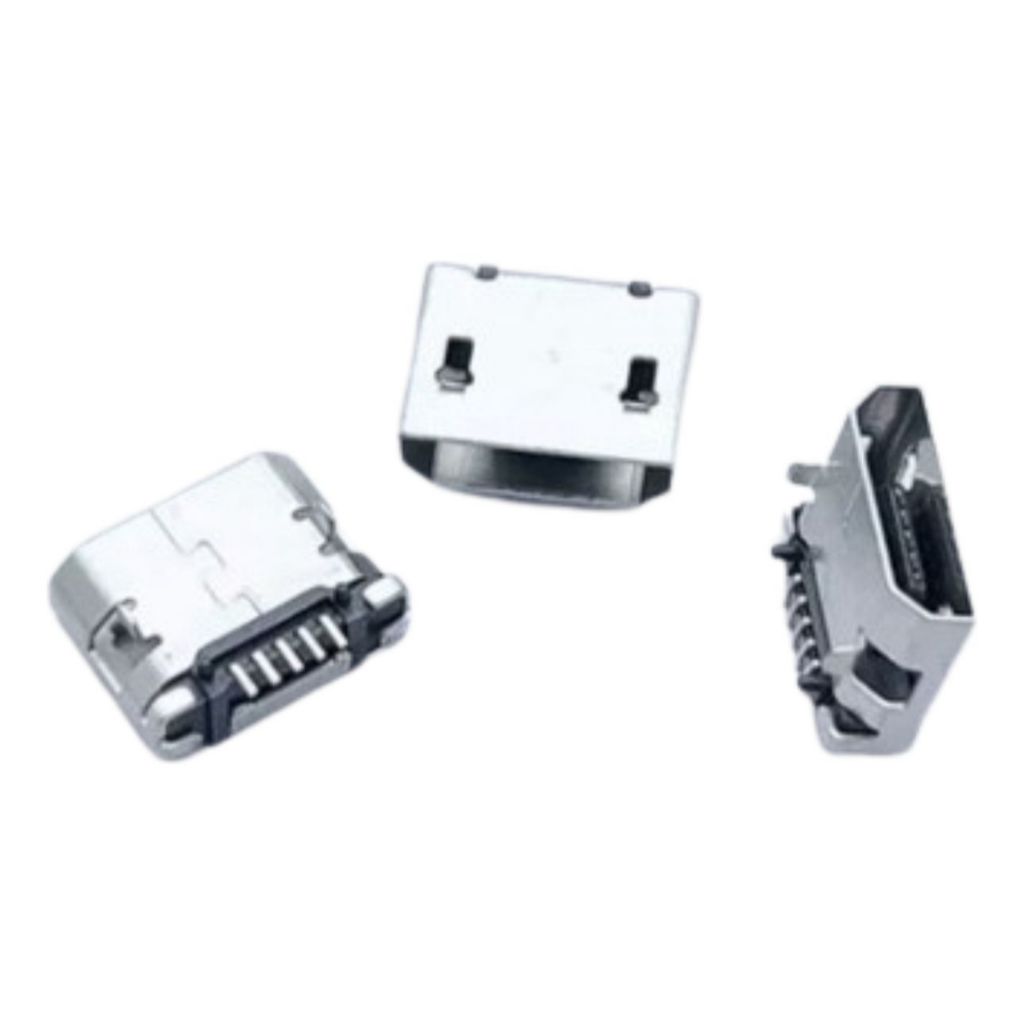 kit 10 peças - Conector Carga Tablet Universal Caixinha De Som v8 - novo
