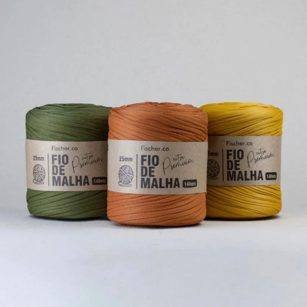 Fio de Malha Extra Premium Fischer 25mm