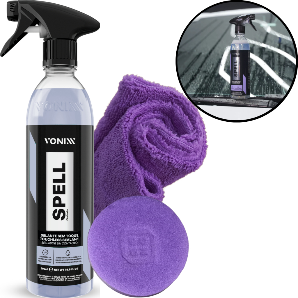 Selante Spell Glass Coating Brilho E Proteção Uv Vonixx em Oferta na Shopee