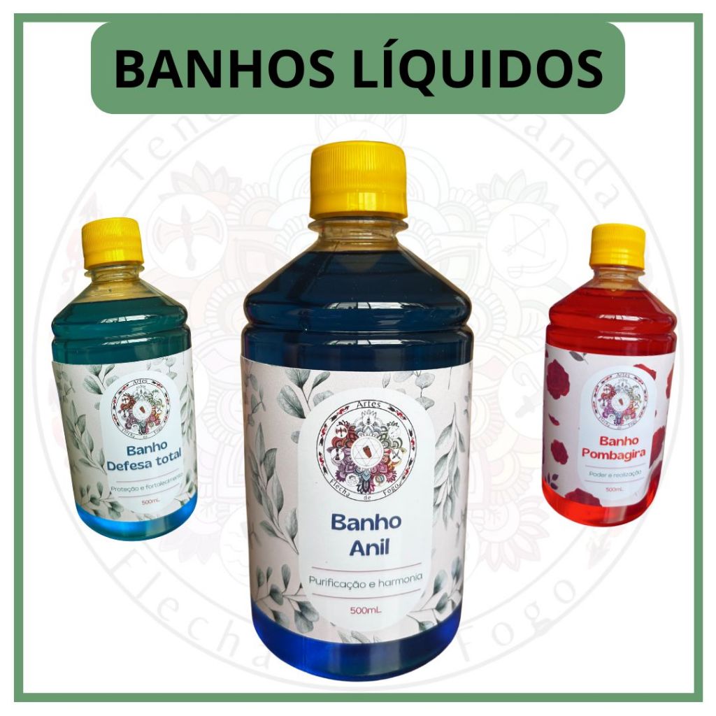 Banho Líquido Abre Caminhos Revitalize Corpo e Alma