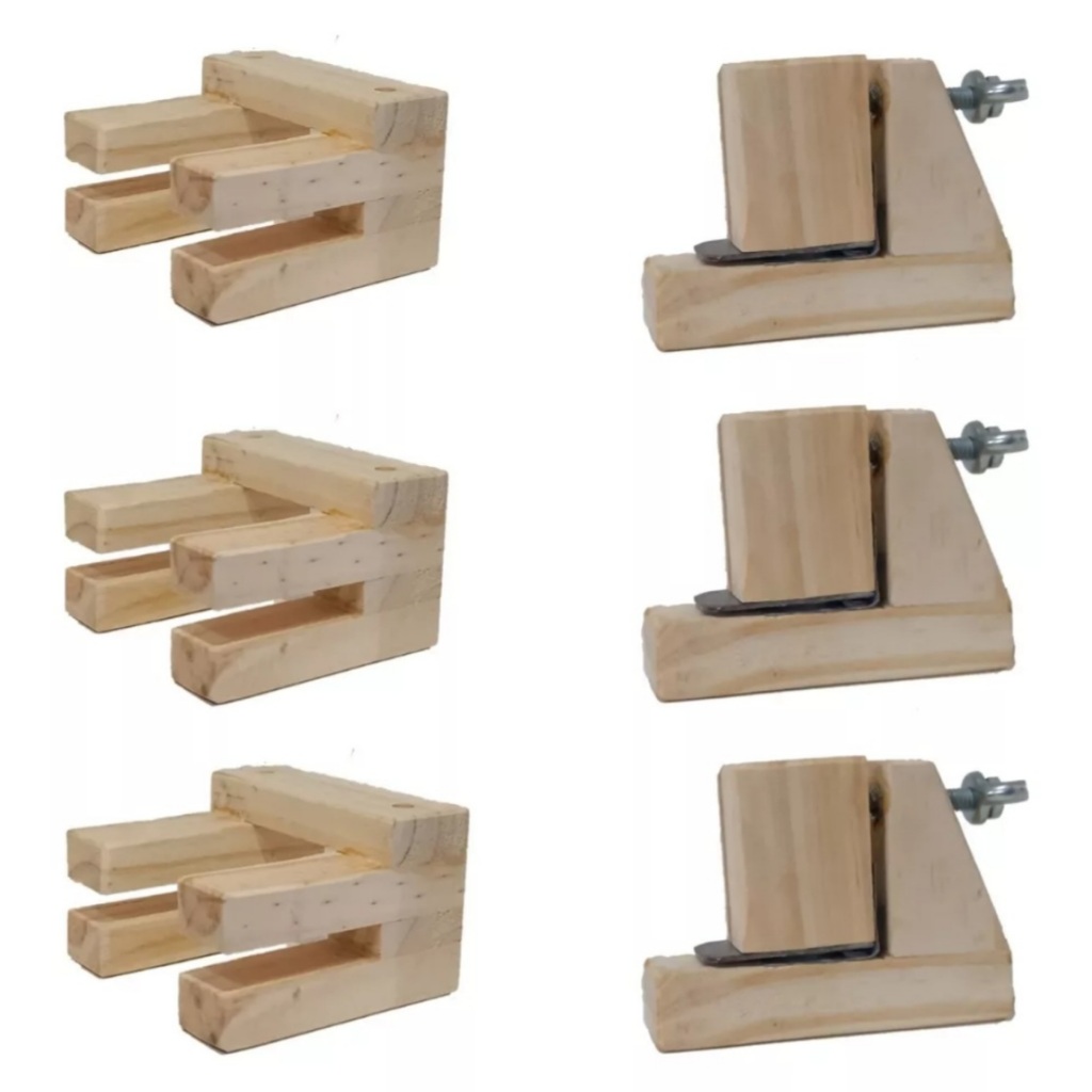 kit 6 Suportes Fixação placas Drywall – Para trabalhar sozinho em Oferta na Shopee