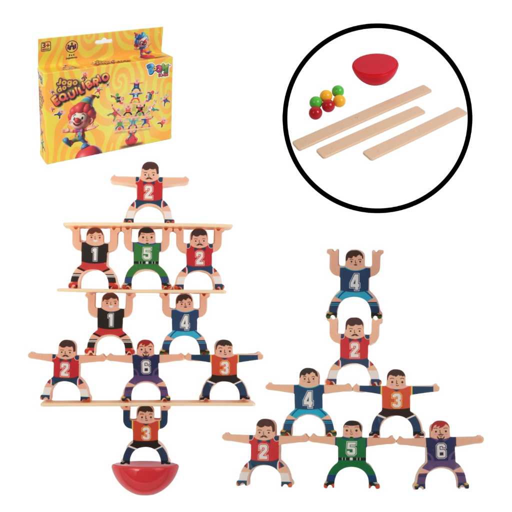 Jogo Infantil de Equilíbrio – Torre Maluca Caiu Perdeu para Crianças em Oferta na Shopee