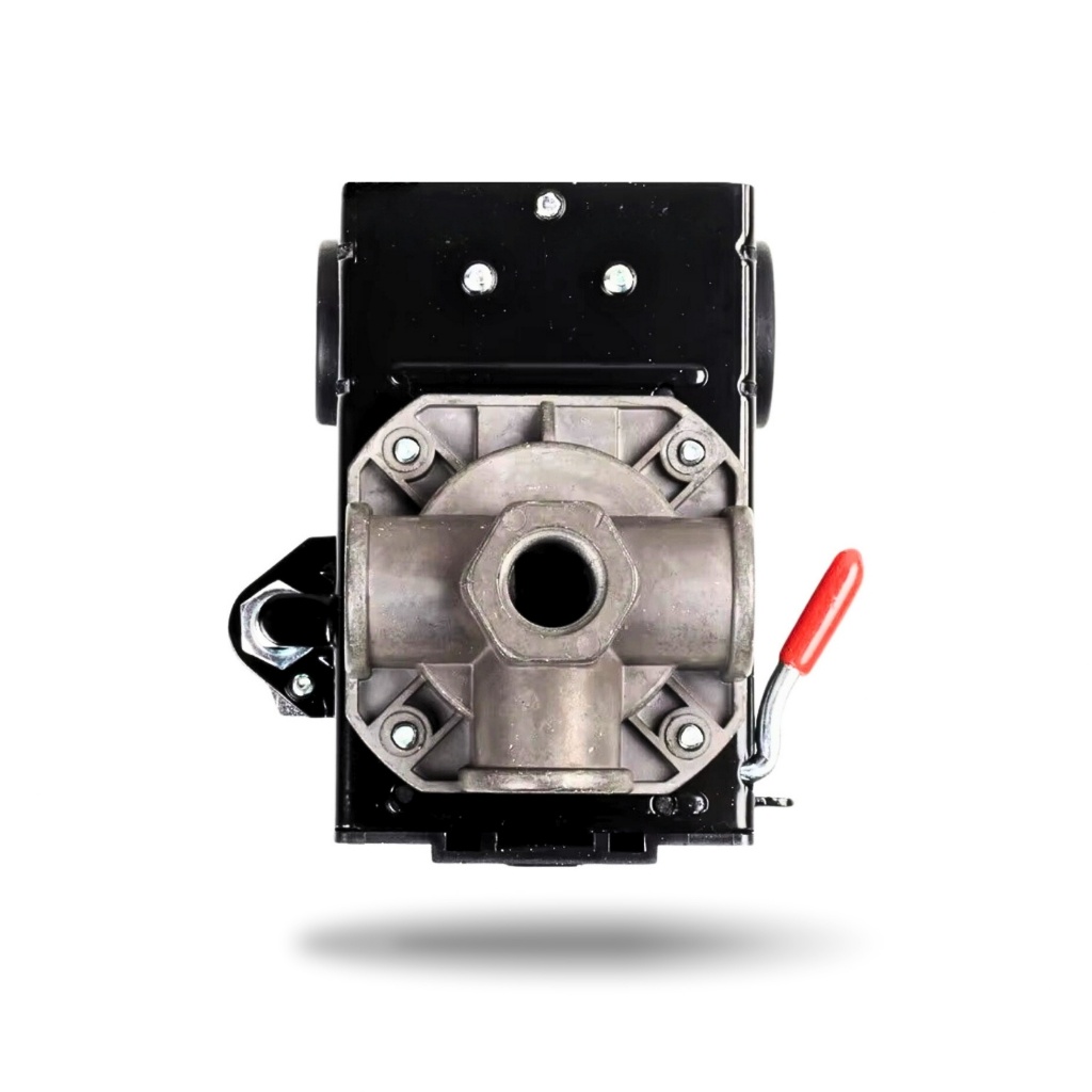 Pressostato Automático Lefoo Alta Pressão 125/175 PSI 4 Vias