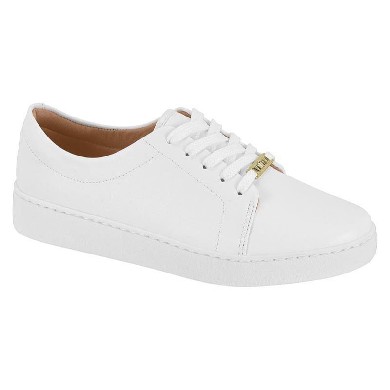 Tenis feminino branco casual confortavel elegante perfeito para uso diario trabalho viagens top!   . em Oferta na Shopee