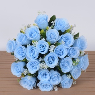 Buquê de Noiva, Cada Buquê de Rosas com Folhagem C/24 Flores, Flores Bonitas para Buquê de Casamento em Oferta na Shopee