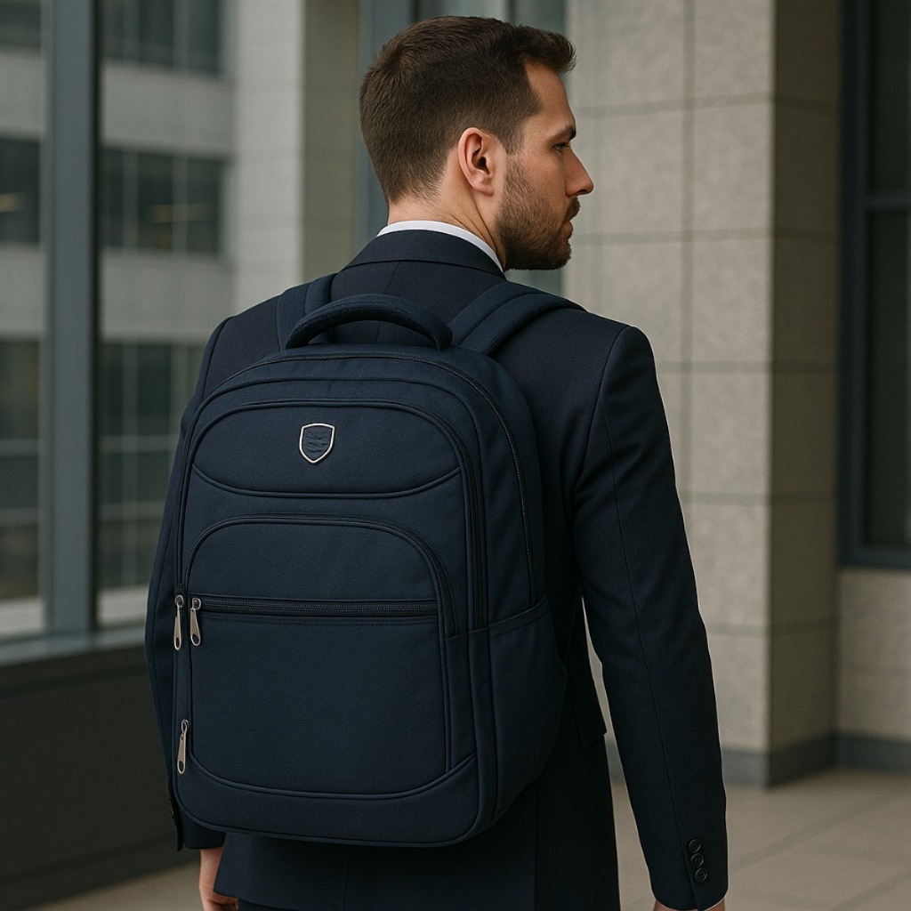 Mochila Masculina Feminina com Trava Anti Furto Viagem Passeio Suporte Notebook com Bolsos Grande