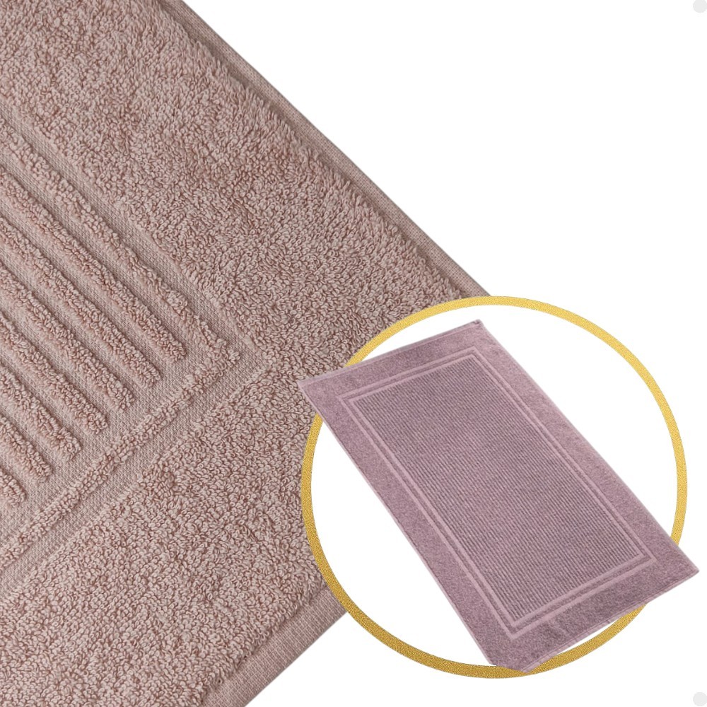 Tapete Toalha Pé Piso Buddemeyer Basic 500g/m2 70x48cm 100% Algodão