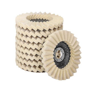 Disco Flap Feltro para Polimento 4.1/2 Pol. Aço Inox Alumínio Metais em Oferta na Shopee