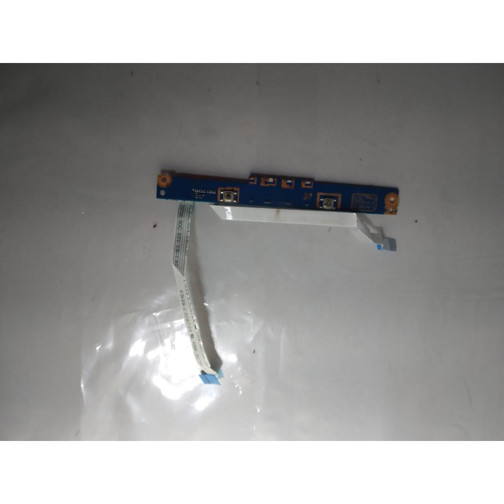 PLAQUINHA DE BOTOES DO TOUCHPAD COM CABINHOS PARA  NOTEBOOK SAMSUNG NP270E4E NP275E4E