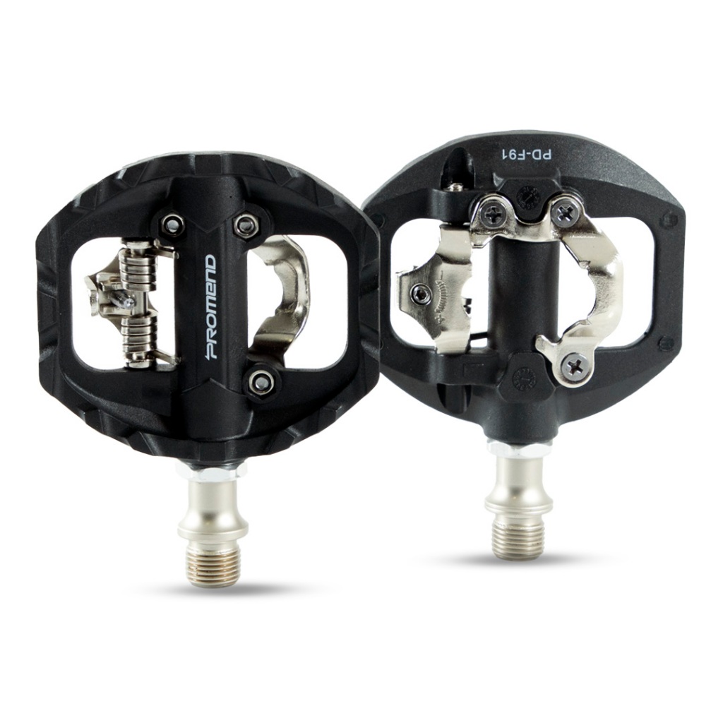 Pedal Mtb Clip Plataforma Preto Pd-f91 Promend