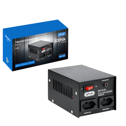 Transformador 300VA Bivolt 110V-220V Knup KP-TC31